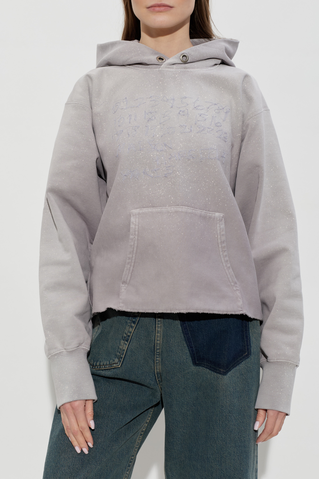 Maison Margiela Sweatshirt with embroidery | Women's | Vitkac